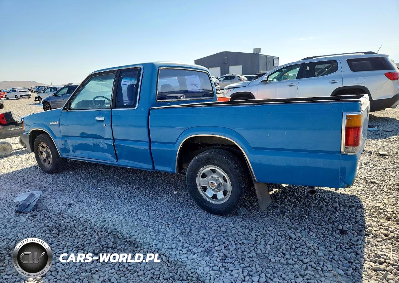 1991 Mazda B2600 Cab Plus VIN:JM2UF3148M0172443 - 2