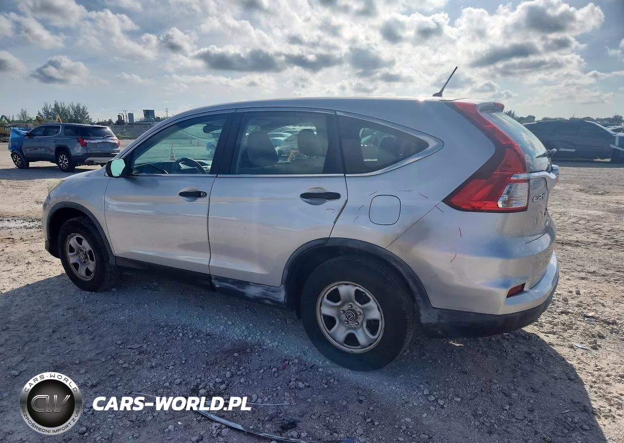 2015 Honda Cr-V Lx VIN:3CZRM3H3XFG713868 - 2