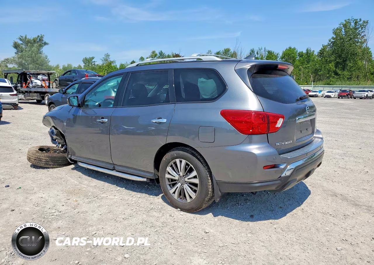 2020 Nissan Pathfinder Sv VIN:5N1DR2BM2LC605803 - 2