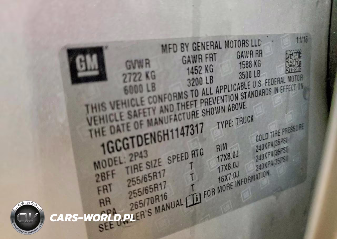 2017 Chevrolet Colorado Z71 VIN:1GCGTDEN6H1147317 - 12