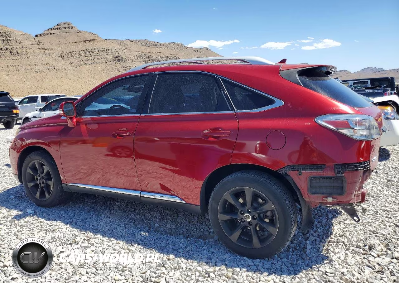 2010 Lexus Rx 350 VIN:JTJZK1BA6A2002013 - 2