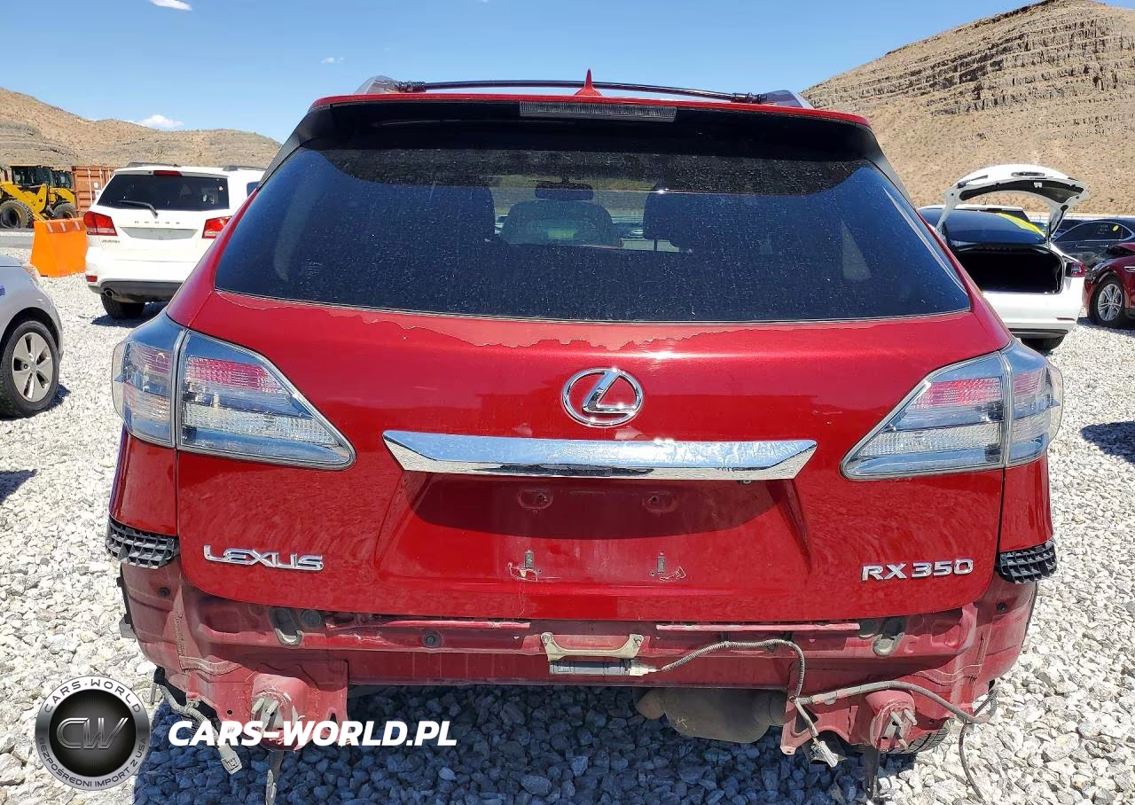 2010 Lexus Rx 350 VIN:JTJZK1BA6A2002013 - 6
