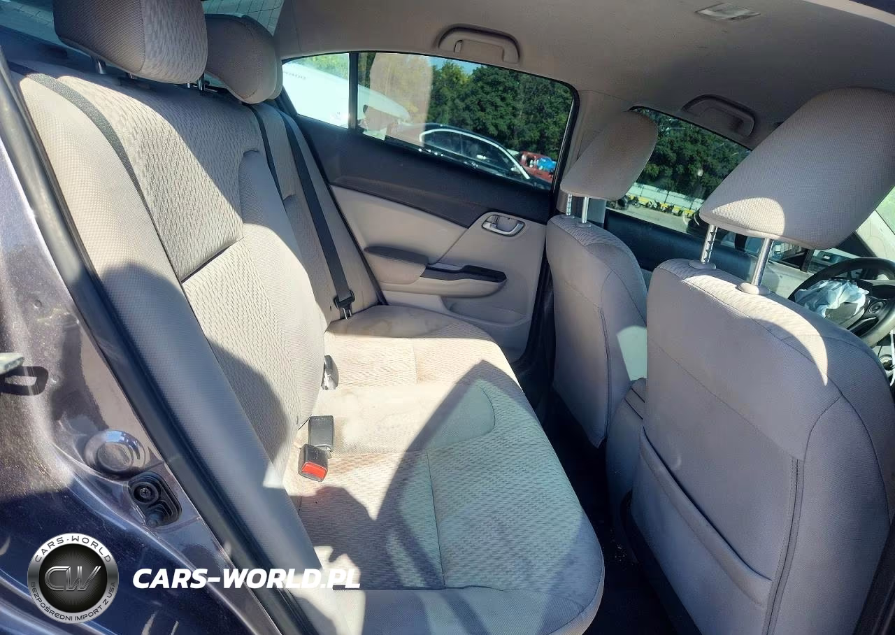 2014 Honda Civic Lx VIN:19XFB2F57EE012373 - 10
