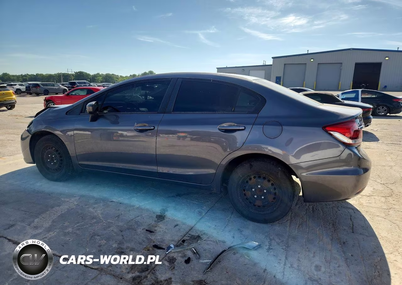 2014 Honda Civic Lx VIN:19XFB2F57EE012373 - 2