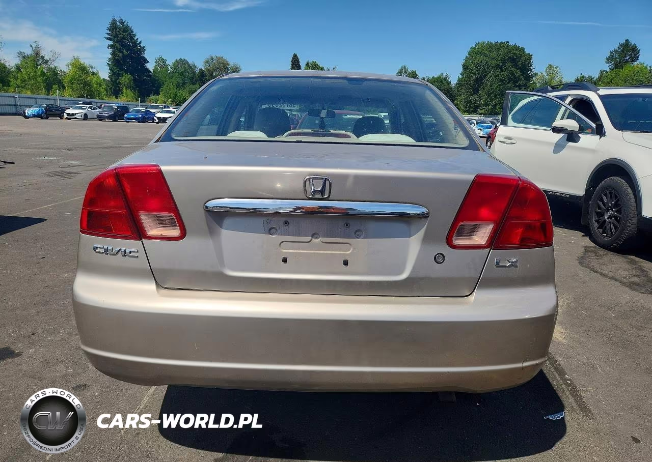 2001 Honda Civic Lx VIN:2HGES16561H600688 - 6