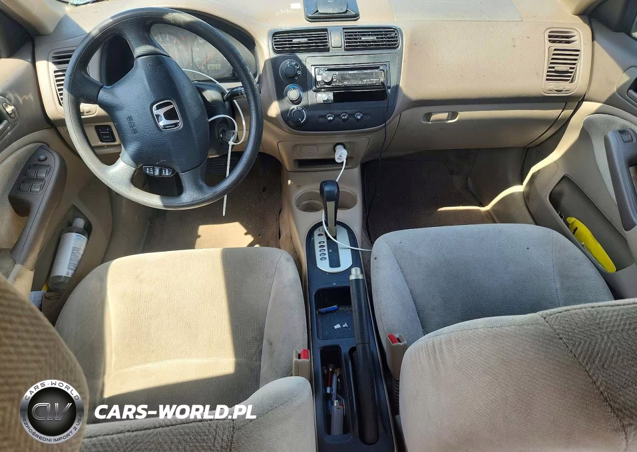 2001 Honda Civic Lx VIN:2HGES16561H600688 - 8