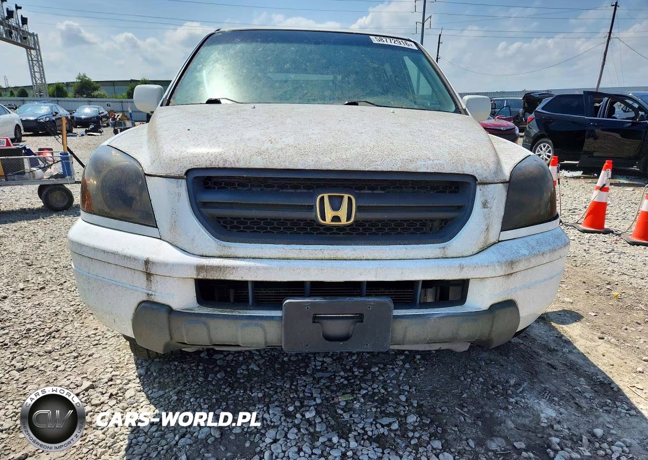 2003 Honda Pilot Exl VIN:2HKYF18623H556964 - 5