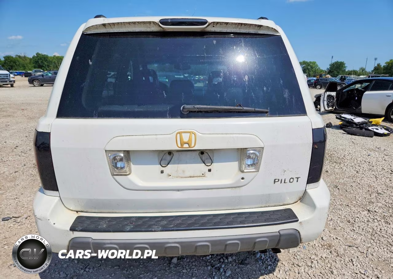 2003 Honda Pilot Exl VIN:2HKYF18623H556964 - 6