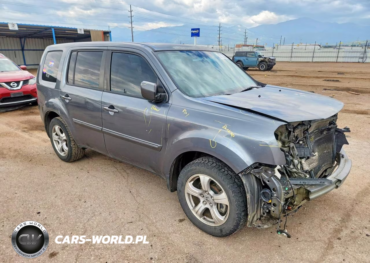 2013 Honda Pilot Exln VIN:5FNYF4H7XDB024288 - 4