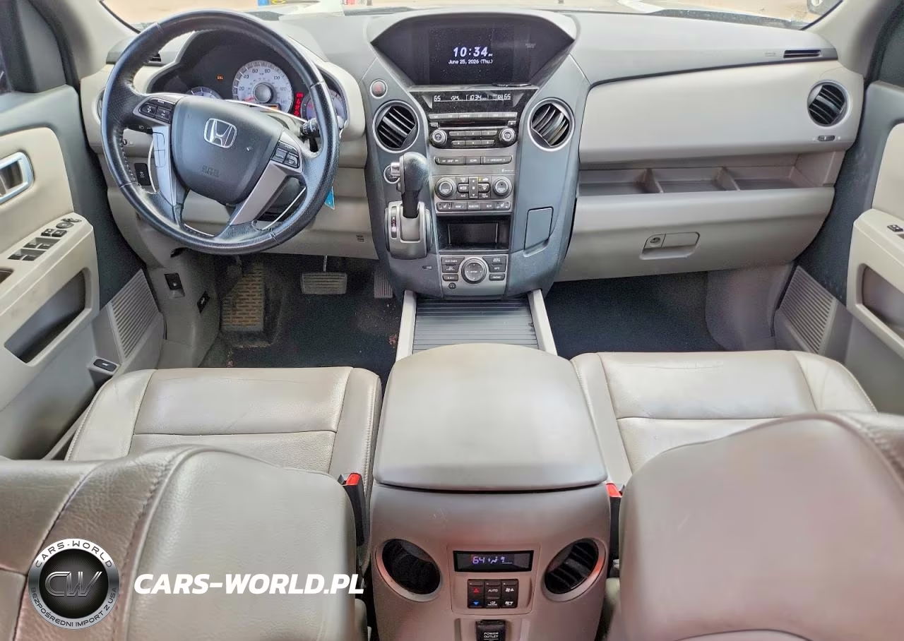2013 Honda Pilot Exln VIN:5FNYF4H7XDB024288 - 8