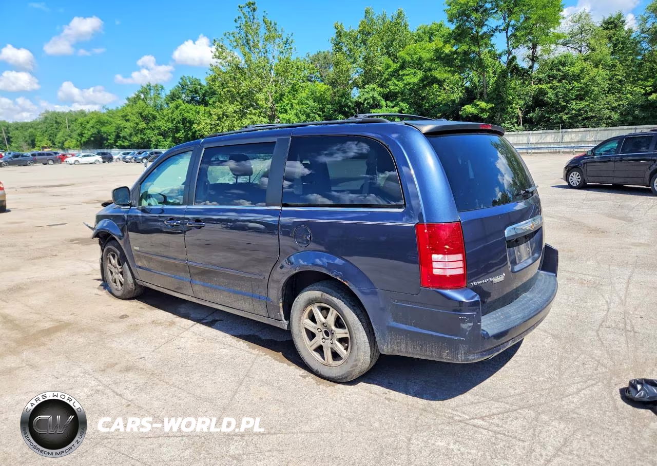 2008 Chrysler Town & Country Touring VIN:2A8HR54P68R792484 - 2