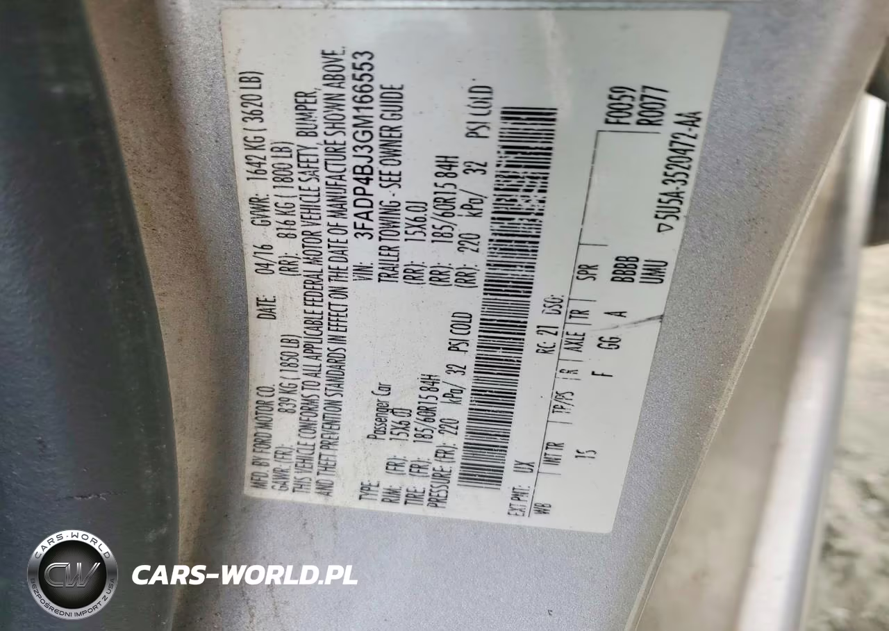 2016 Ford Fiesta Se VIN:3FADP4BJ3GM166553 - 13