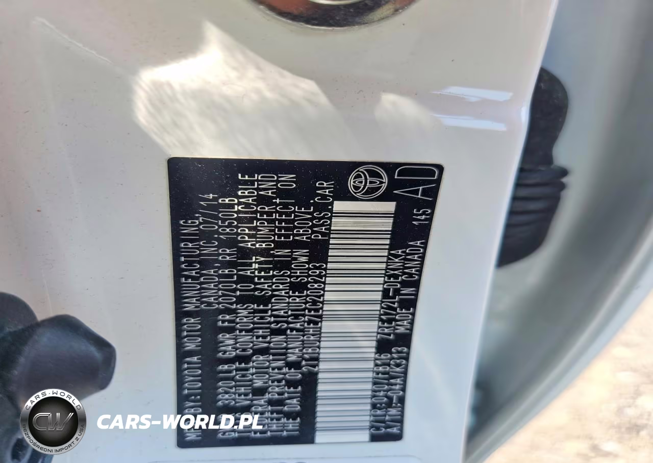 2014 Toyota Corolla Le VIN:2T1BURHE7EC208293 - 12