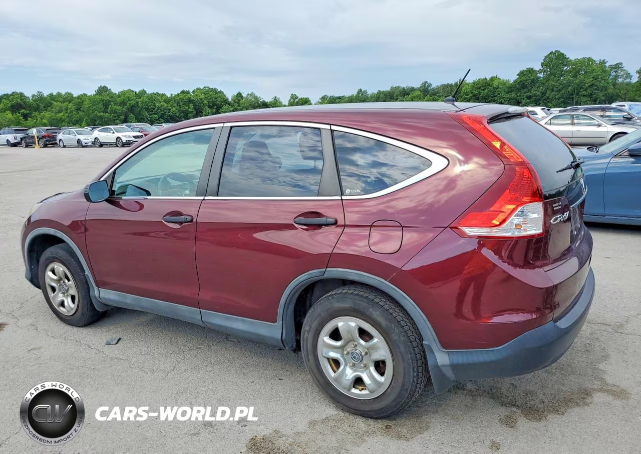 2012 Honda Cr-V Lx VIN:5J6RM4H38CL075012 - 2