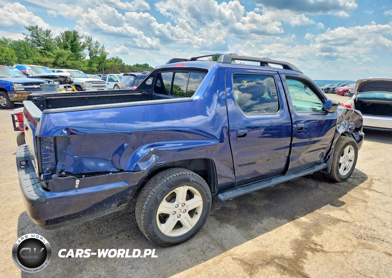 2014 Hond Ridgeline VIN:5FPYK1F54EB001948 - 3