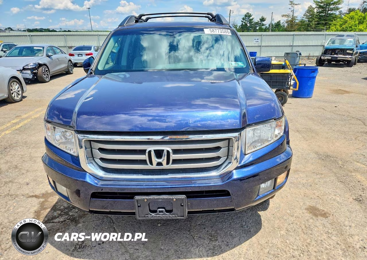 2014 Hond Ridgeline VIN:5FPYK1F54EB001948 - 5
