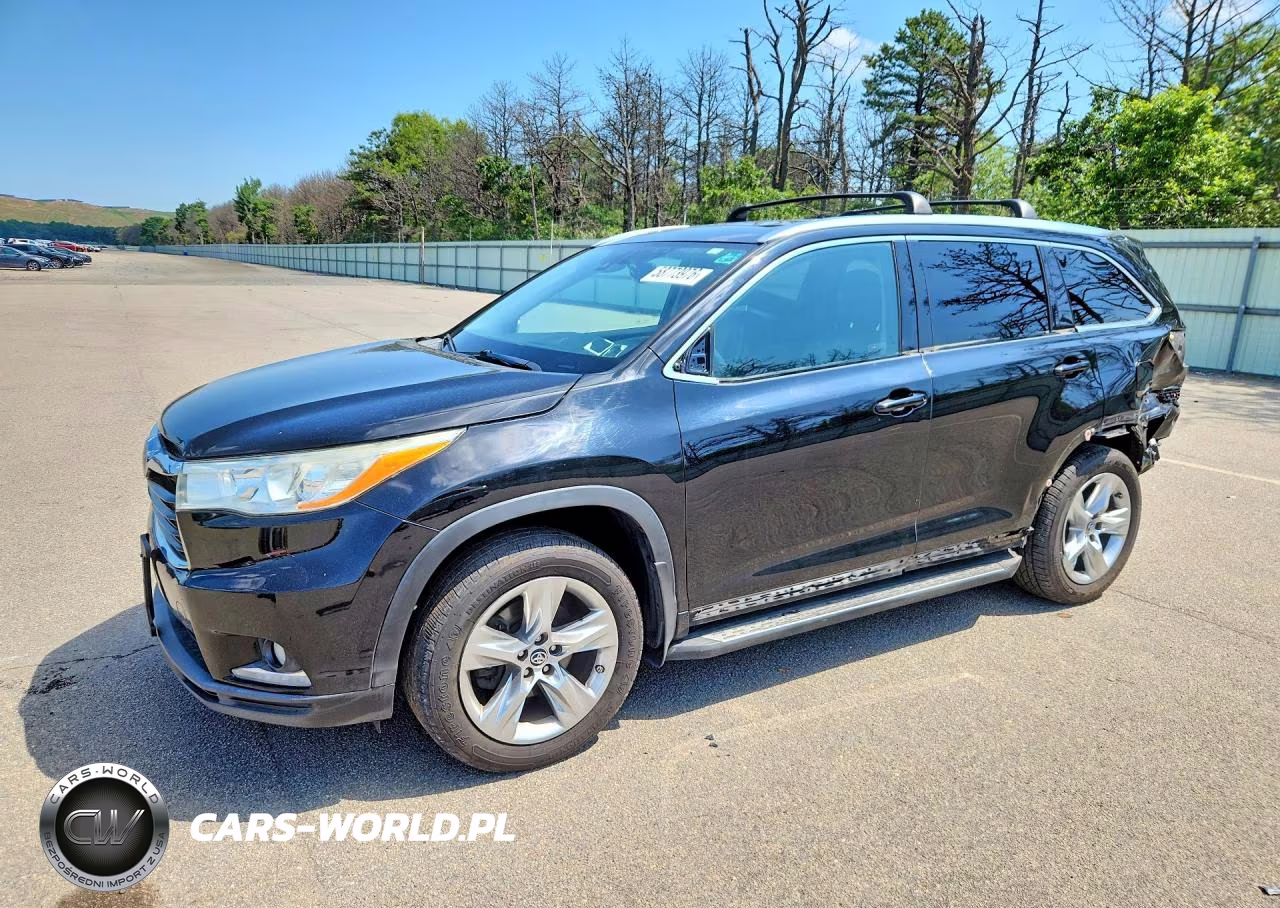 2016 Toyota Highlander Limited Platinum – zdjęcie 1 z 13