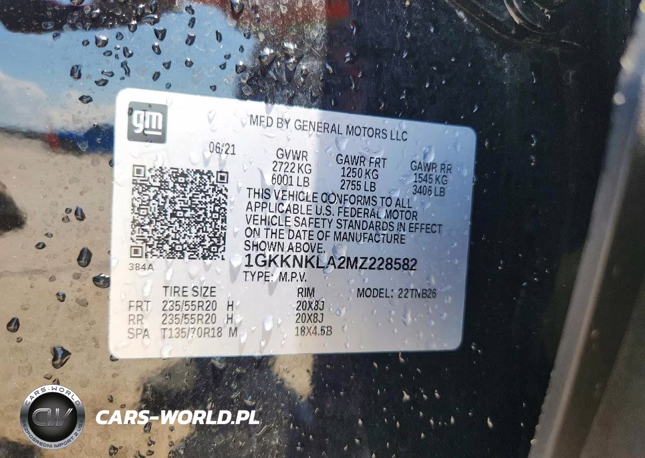 2021 GMC Acadia Sle VIN:1GKKNKLA2MZ228582 - 13