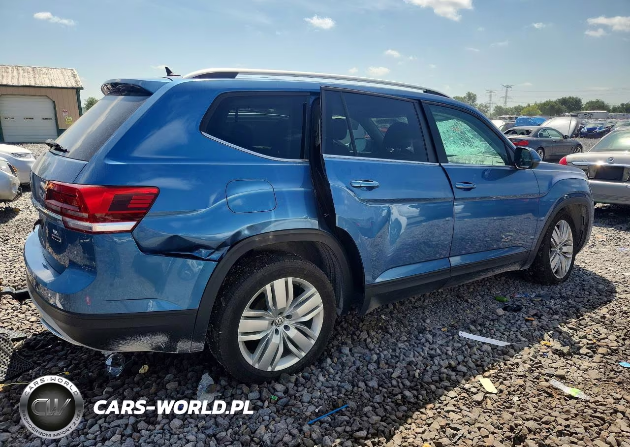 2019 Volkswagen Atlas Se VIN:1V2UR2CA9KC598872 - 3