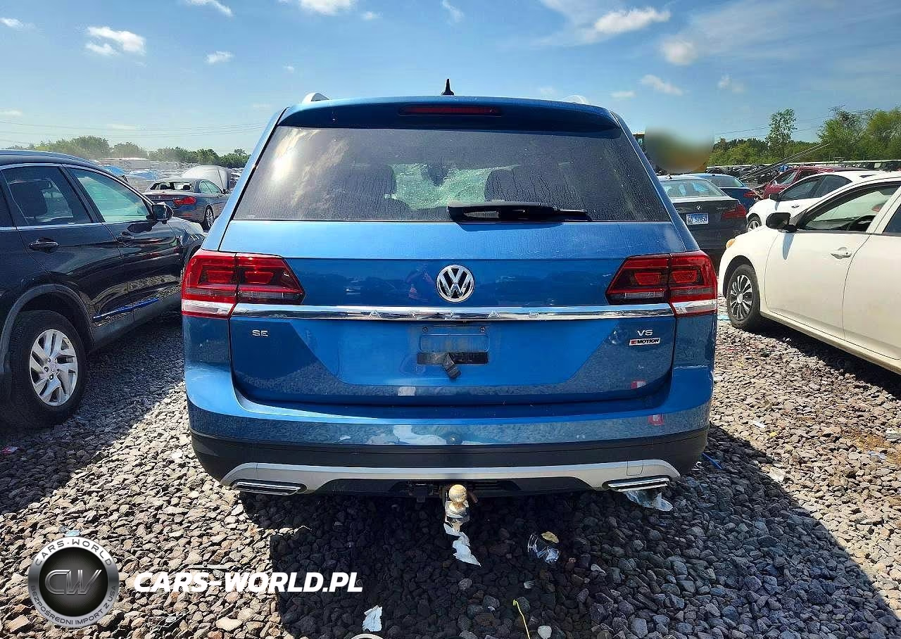 2019 Volkswagen Atlas Se VIN:1V2UR2CA9KC598872 - 6