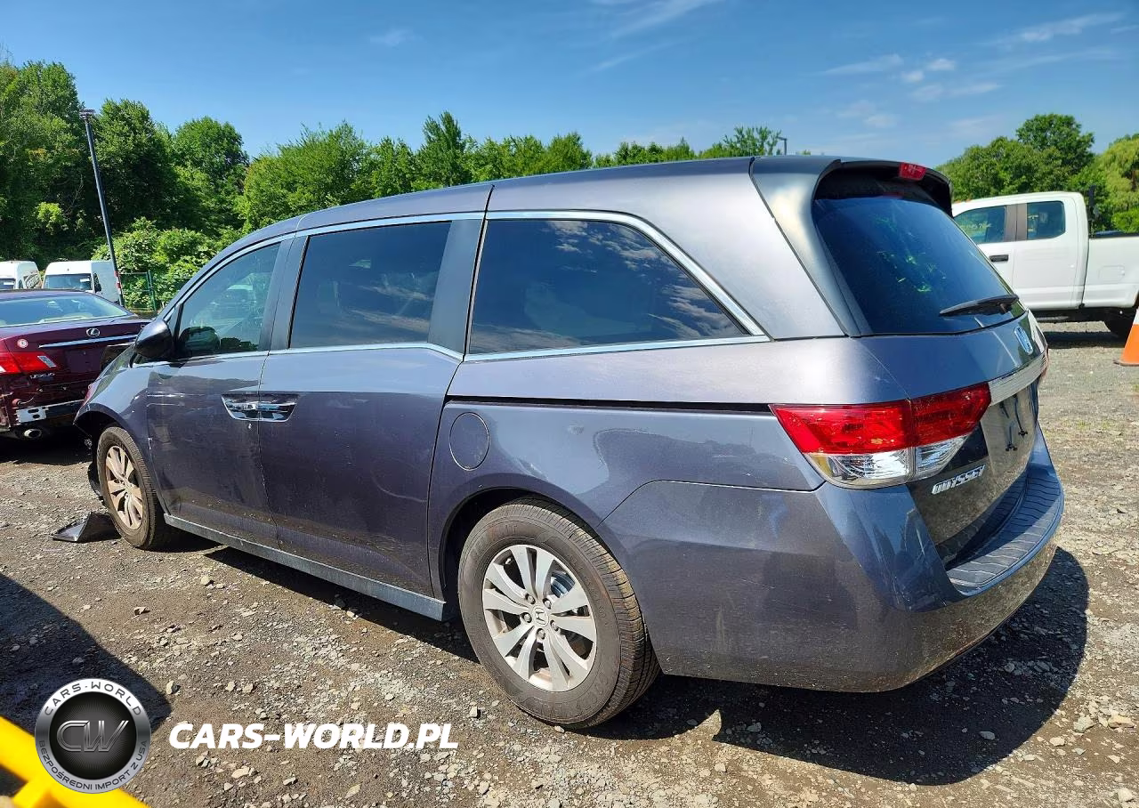 2017 Honda Odyssey Exl VIN:5FNRL5H66HB024210 - 2