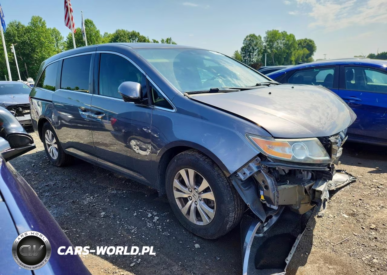 2017 Honda Odyssey Exl VIN:5FNRL5H66HB024210 - 4