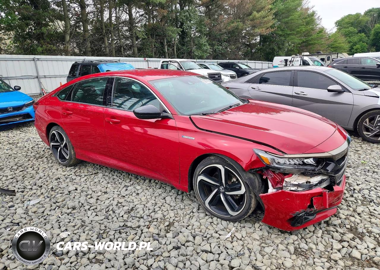 2022 Honda Accord Hybrid Sport VIN:1HGCV3F24NA013040 - 4