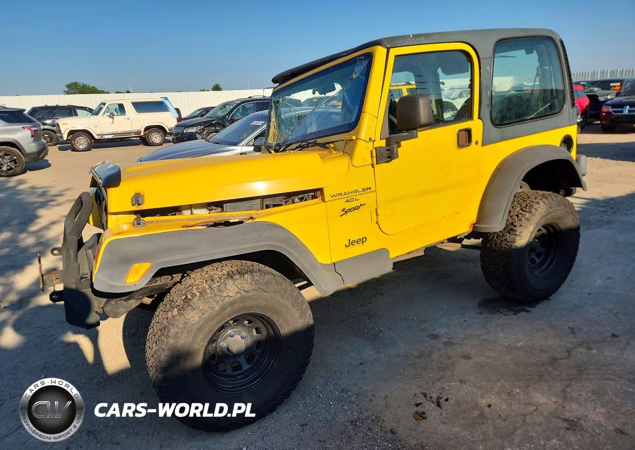 2000 Jeep Wrangler - Tj Sport VIN:1J4FA49S1YP774452 - 1