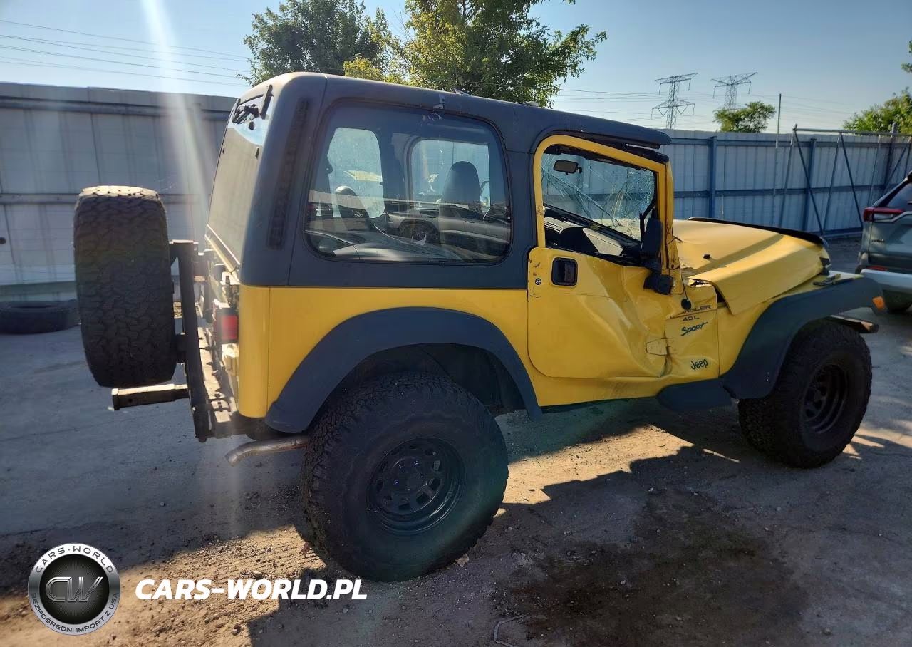 2000 Jeep Wrangler - Tj Sport VIN:1J4FA49S1YP774452 - 3