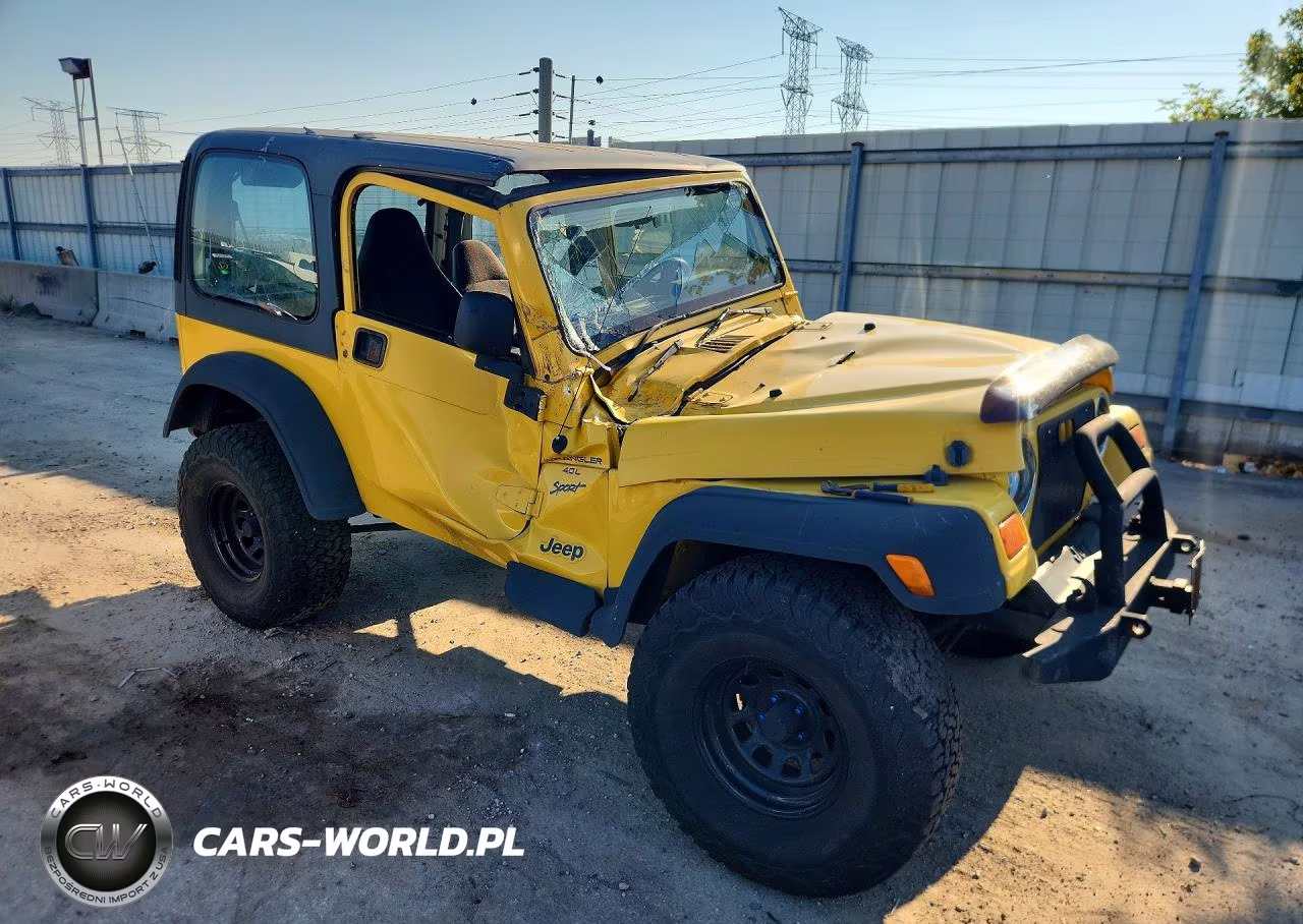 2000 Jeep Wrangler - Tj Sport VIN:1J4FA49S1YP774452 - 4