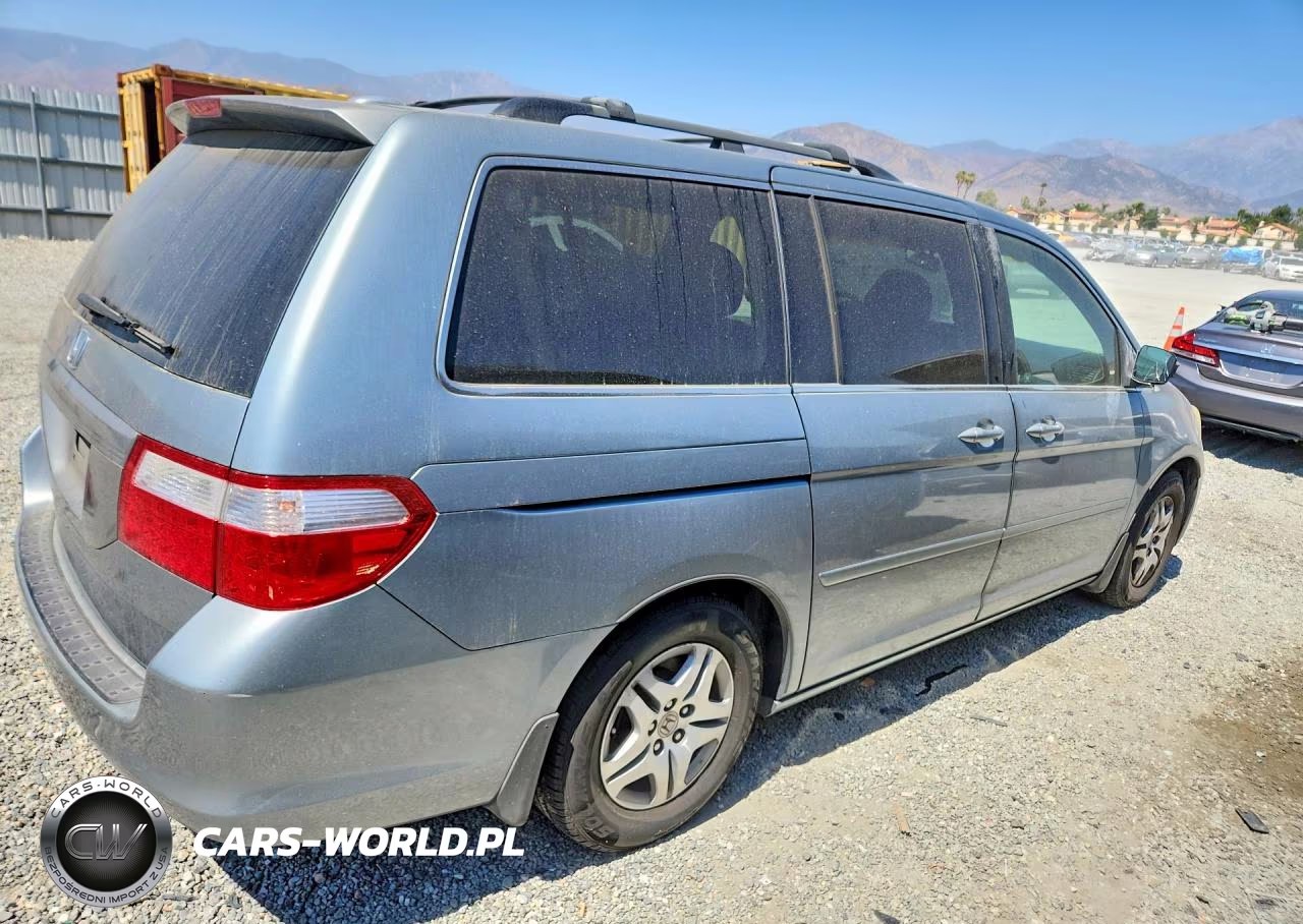2007 Honda Odyssey Exl VIN:5FNRL38797B002777 - 3