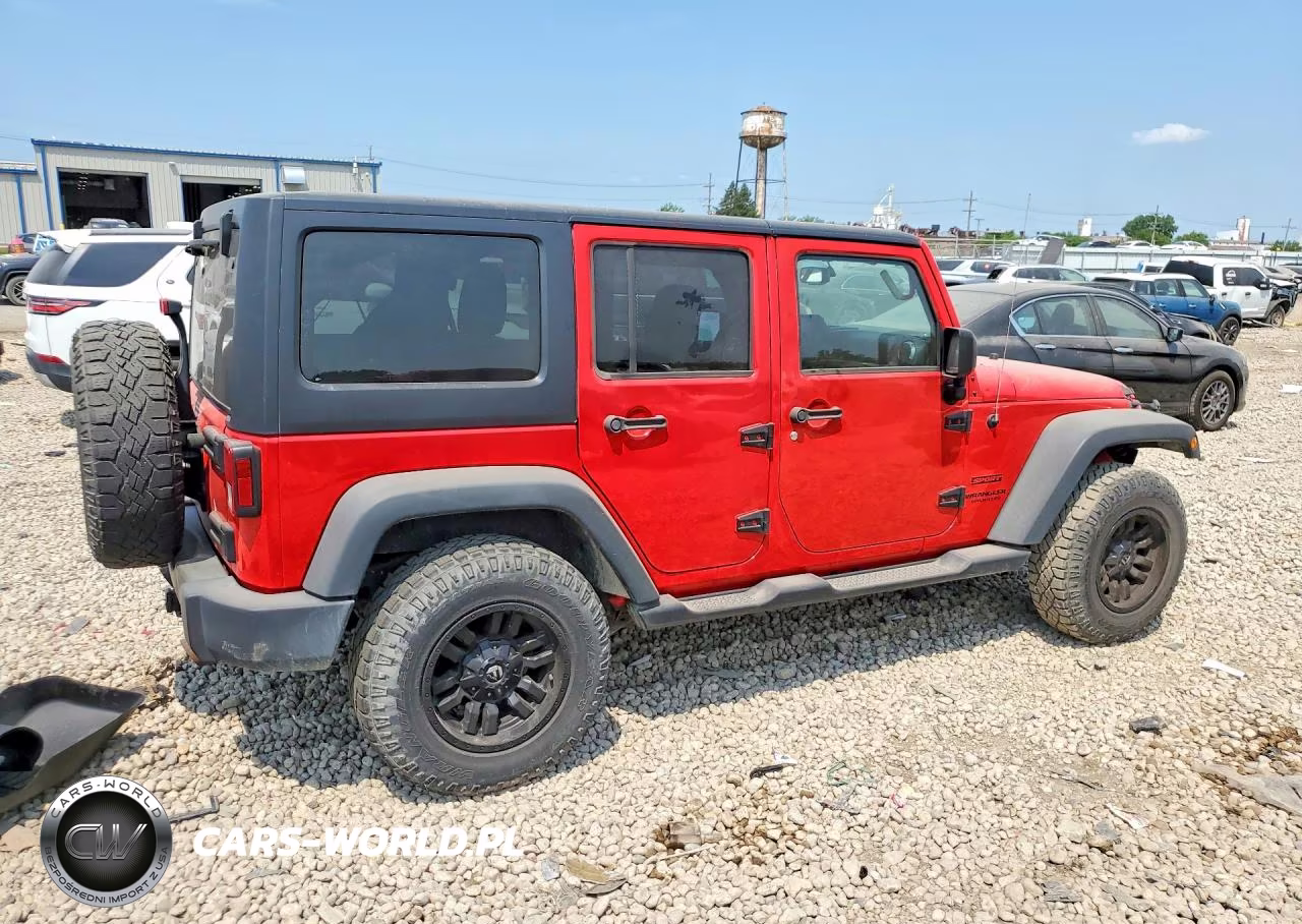 2016 Jeep Wrangler Unlimited Sport VIN:1C4BJWDG8GL285300 - 3