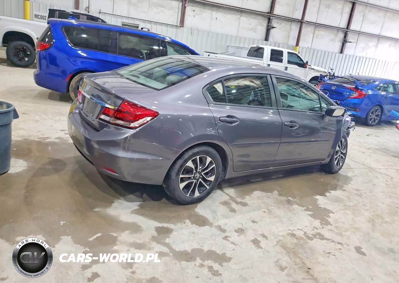 2014 Honda Civic Ex VIN:19XFB2F80EE011625 - 3