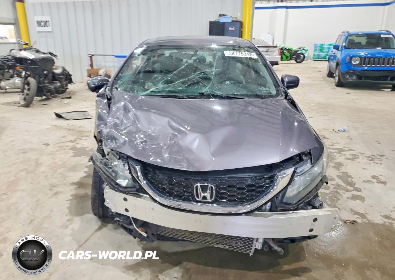 2014 Honda Civic Ex VIN:19XFB2F80EE011625 - 5