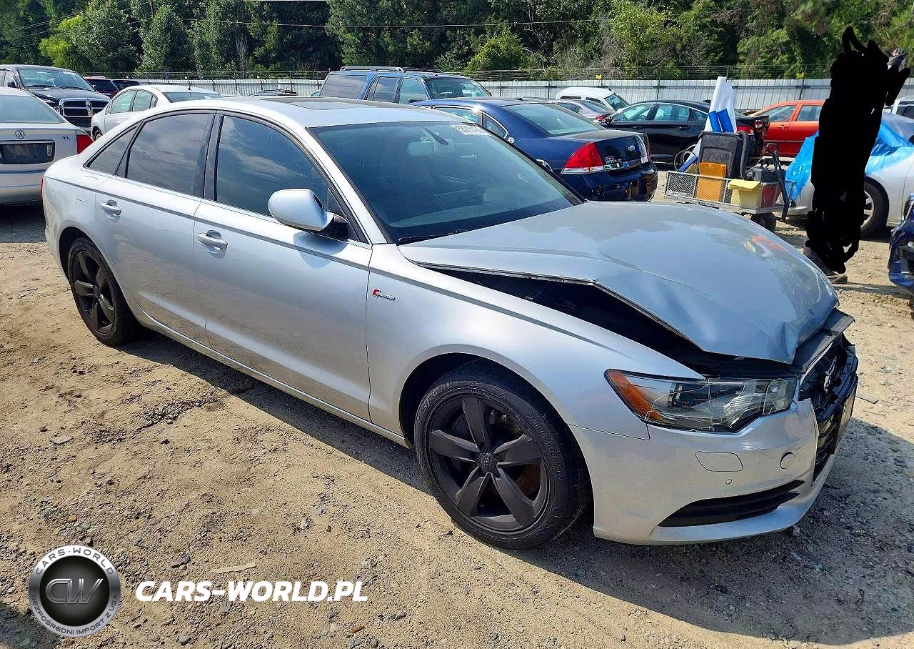 2012 Audi A6 Premium Plus VIN:WAUGGAFC4CN080957 - 4