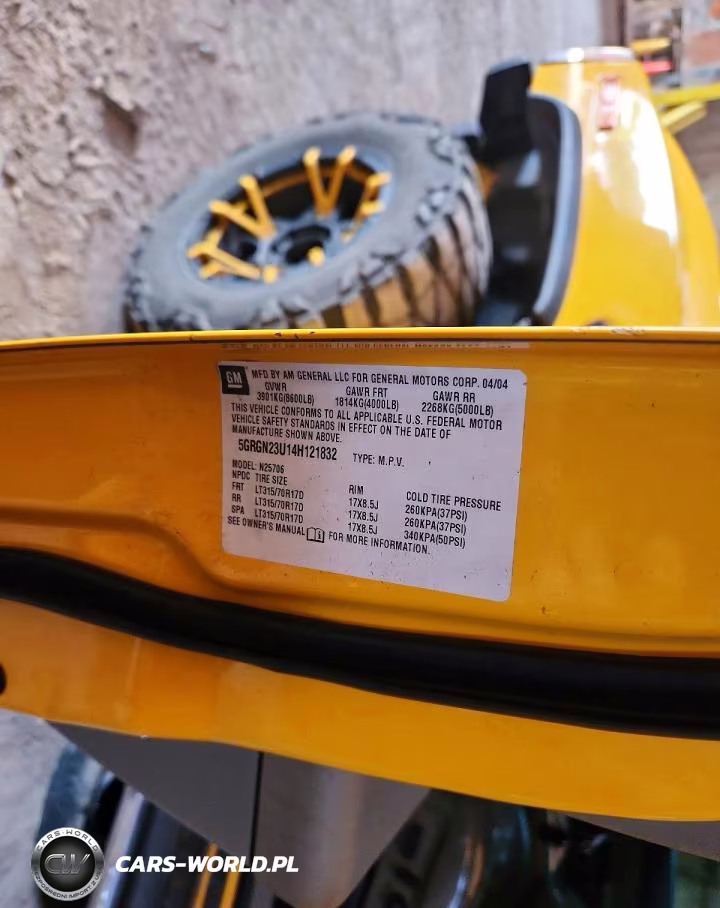 2004 Hummer H2 VIN:5GRGN23U14H121832 - 12