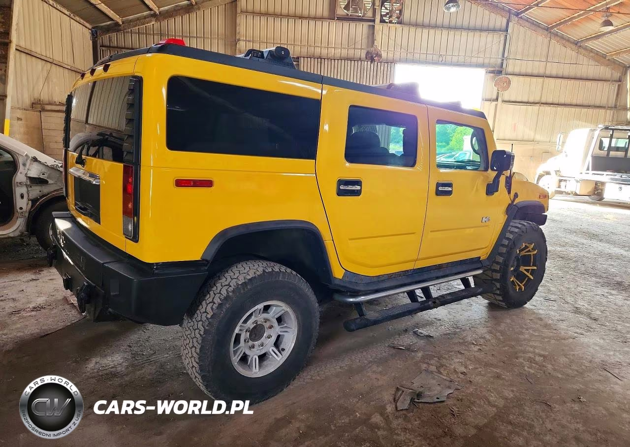 2004 Hummer H2 VIN:5GRGN23U14H121832 - 3