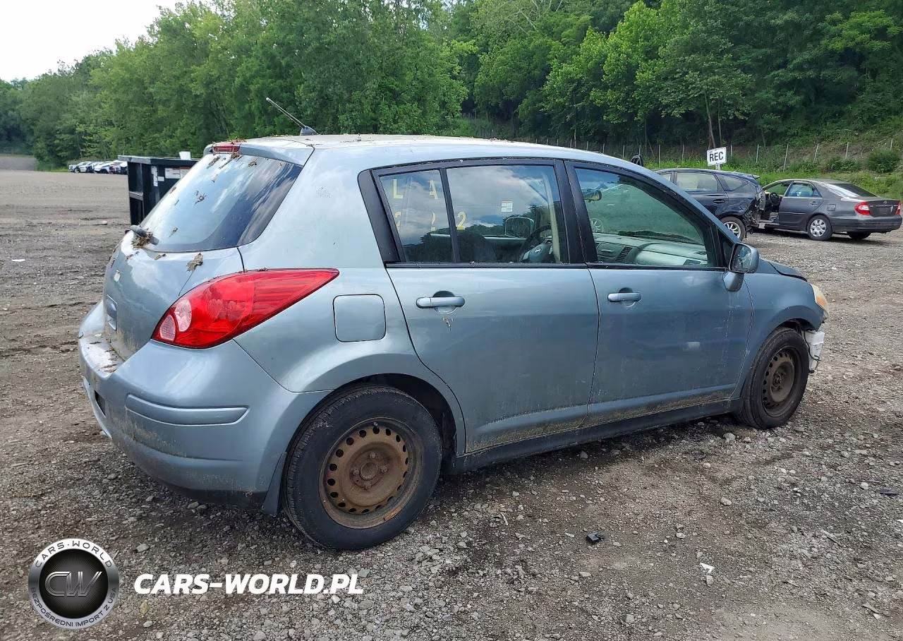 2007 Niss Versa VIN:3N1BC13EX7L383426 - 3