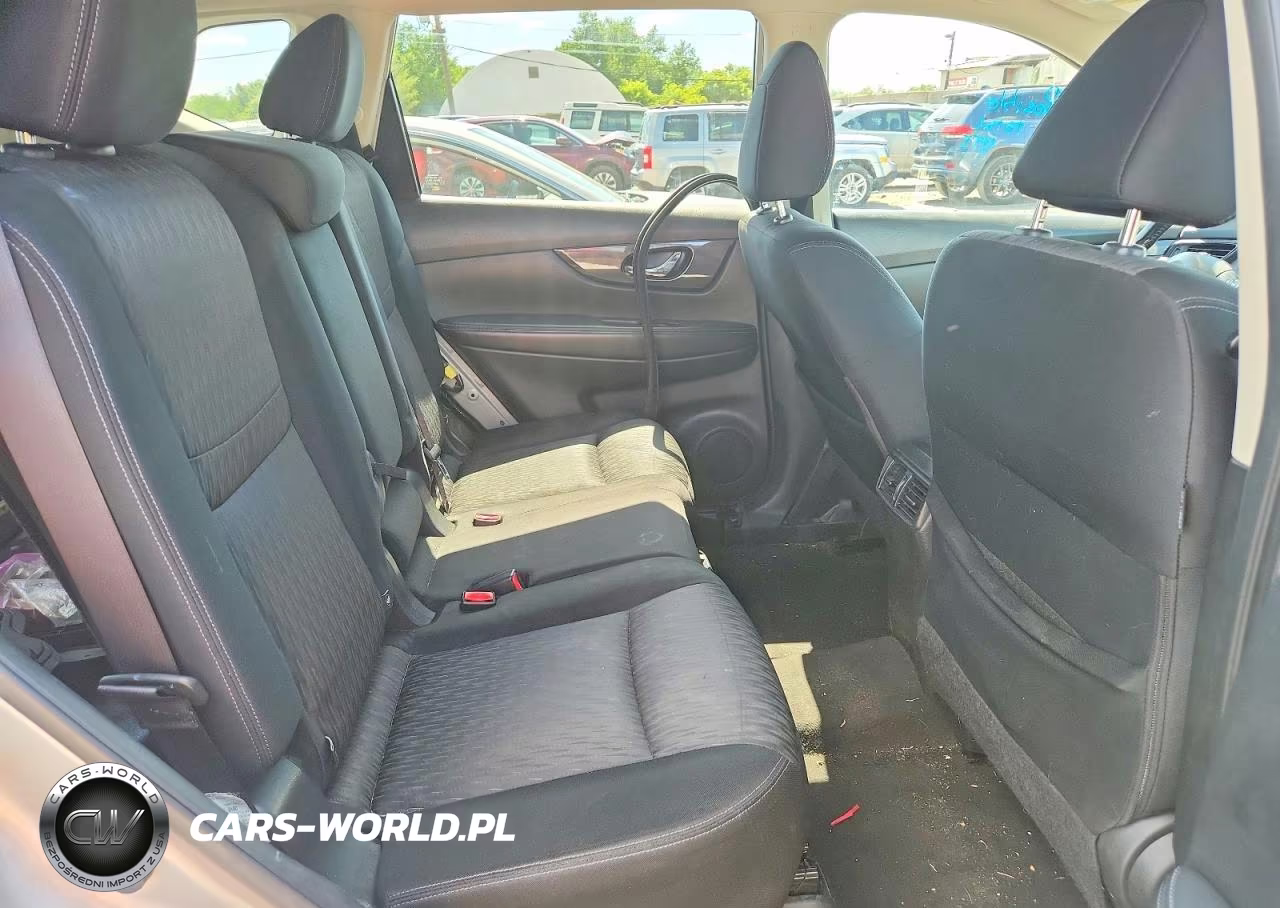 2017 Nissan Rogue Sv VIN:JN8AT2MV6HW002412 - 11