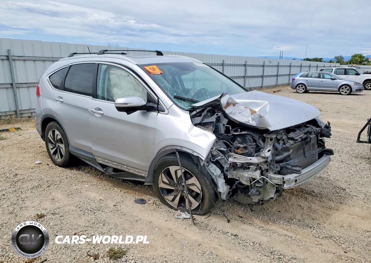 2016 Honda Cr-V Touring VIN:5J6RM3H9XGL004432 - 4