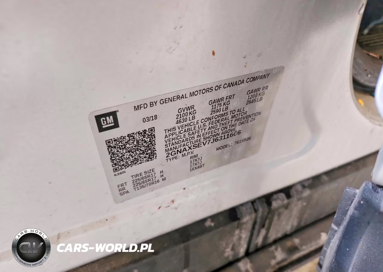 2018 Chevrolet Equinox Lt VIN:2GNAXSEV7J6311666 - 12