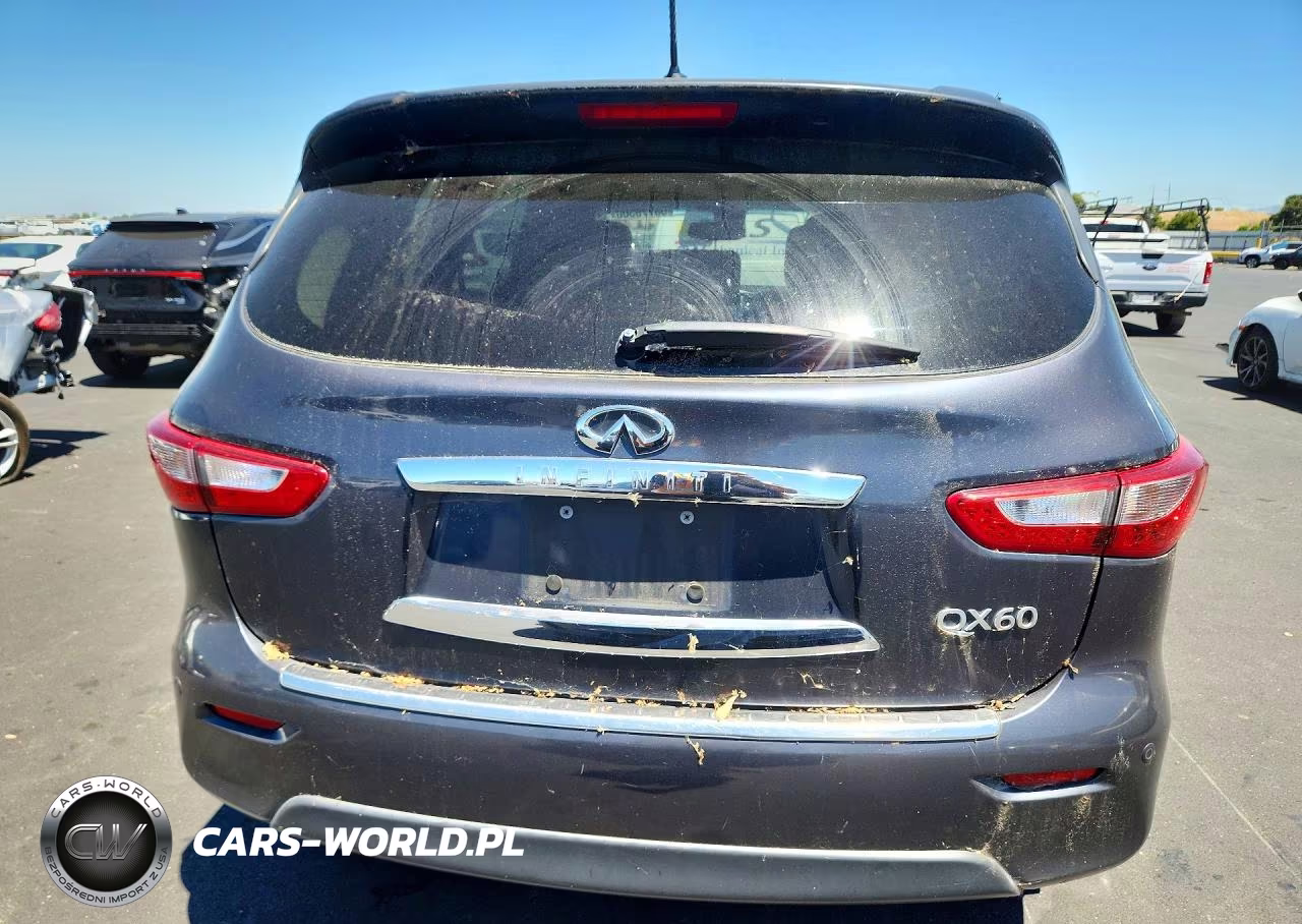 2014 Infiniti Qx60 Base VIN:5N1AL0MM2EC519660 - 6