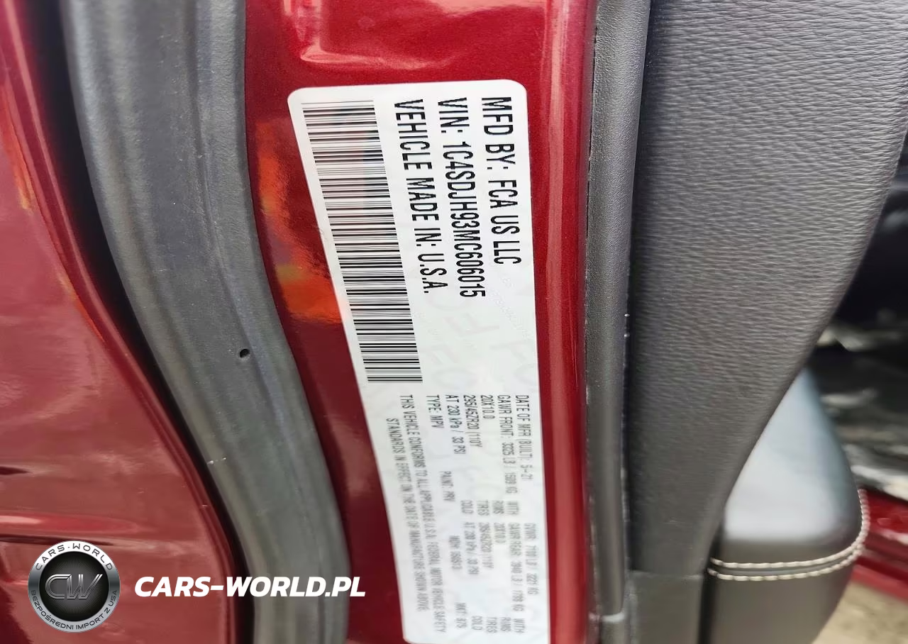 2021 DODGE DURANGO SR SRT HELLCAT VIN:1C4SDJH93MC606015 - 13
