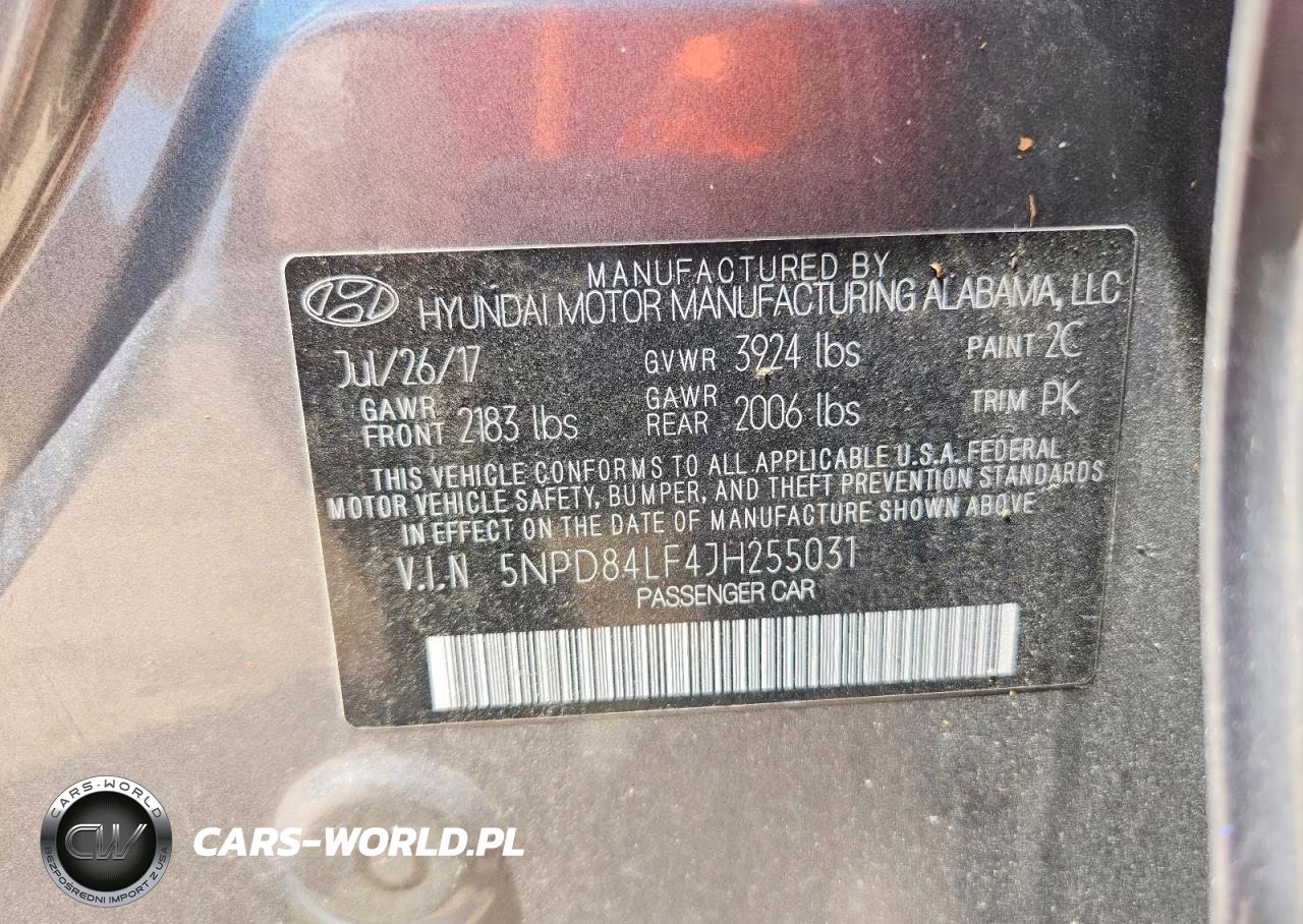 2018 Hyundai Elantra Sel VIN:5NPD84LF4JH255031 - 13