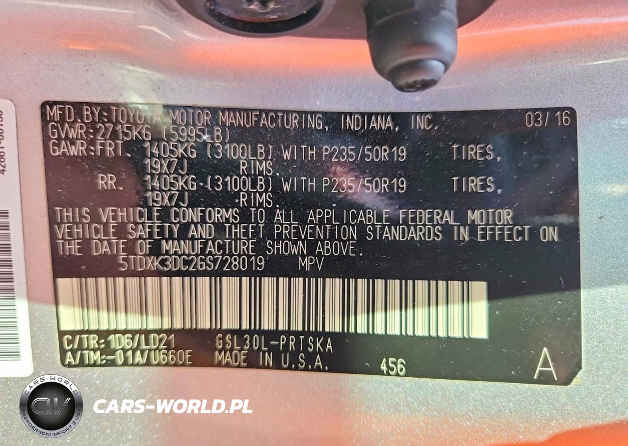 2016 Toyota Sienna Se VIN:5TDXK3DC2GS728019 - 14