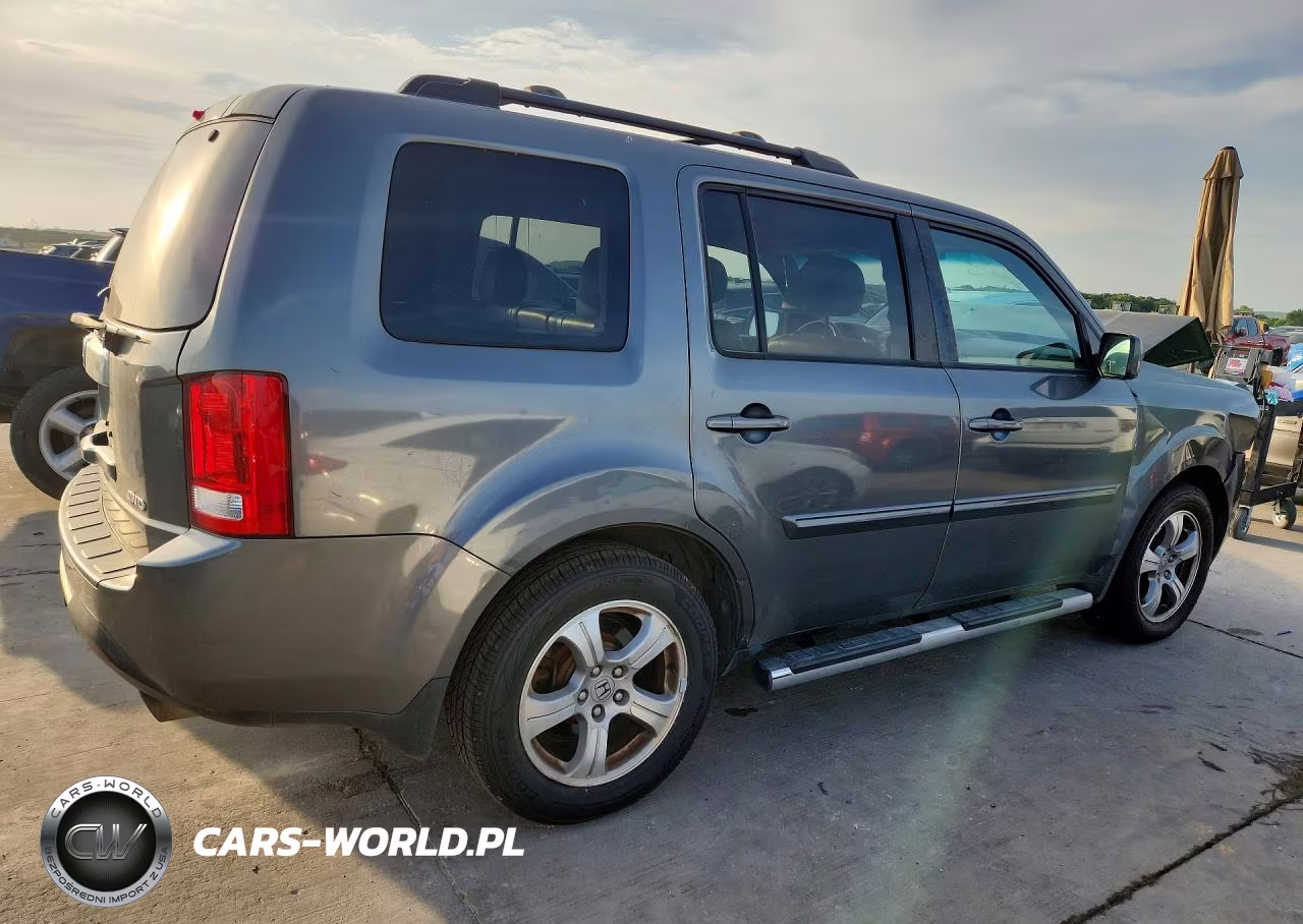 2013 Honda Pilot Exl VIN:5FNYF4H65DB007230 - 3