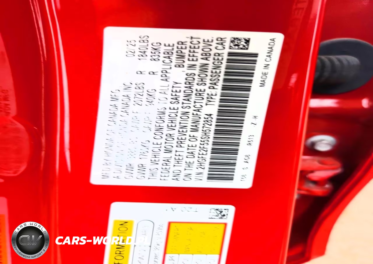 2025 Honda Civic Sport VIN:2HGFE2F55SH572854 - 12