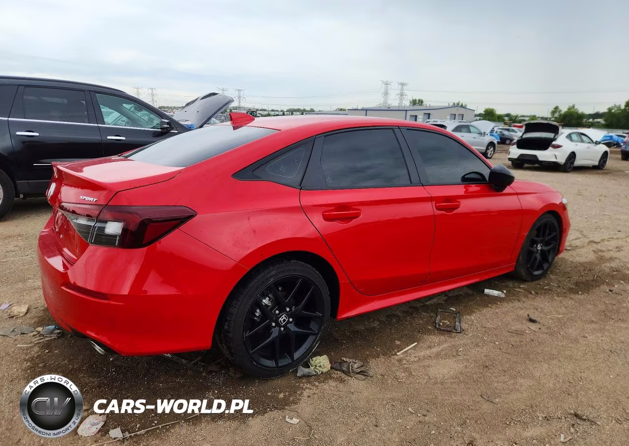 2025 Honda Civic Sport VIN:2HGFE2F55SH572854 - 3
