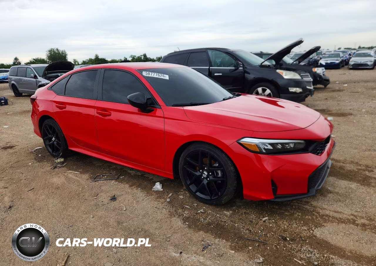 2025 Honda Civic Sport VIN:2HGFE2F55SH572854 - 4