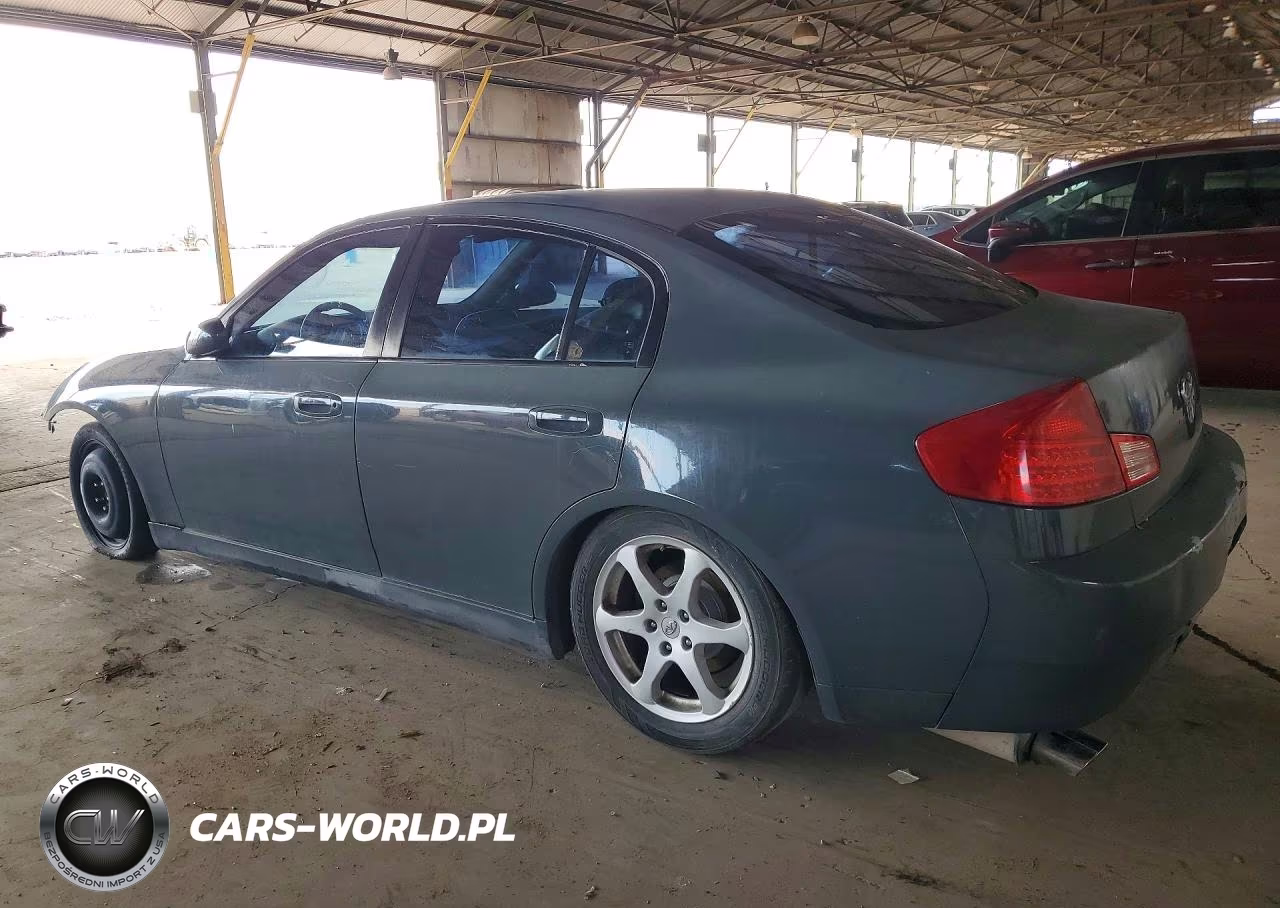 2003 Infiniti G35 Base VIN:JNKCV51E03M007239 - 2